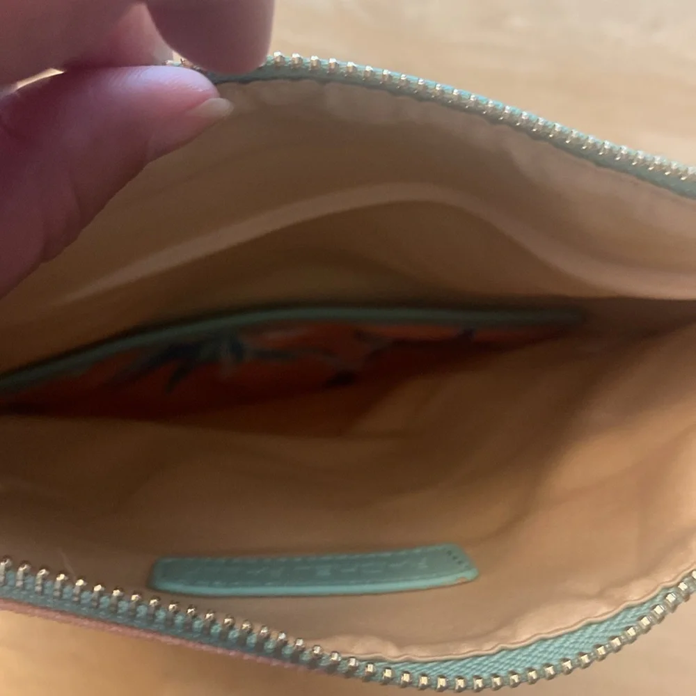 Rachel Pally tropical reversible fold over clutch